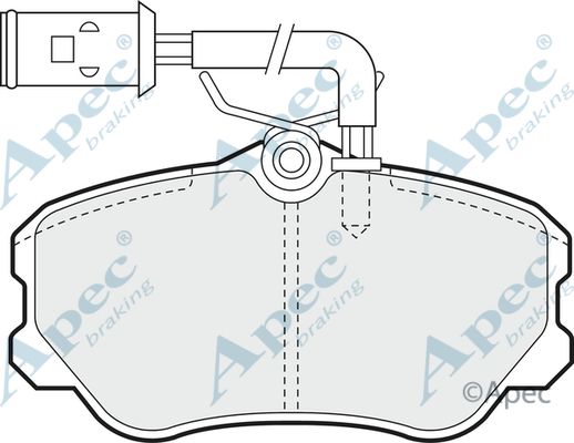 APEC BRAKING Jarrupala, levyjarru PAD718